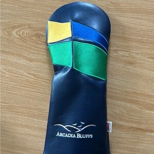 Arcadia Bluffs Navy Driver Headcover